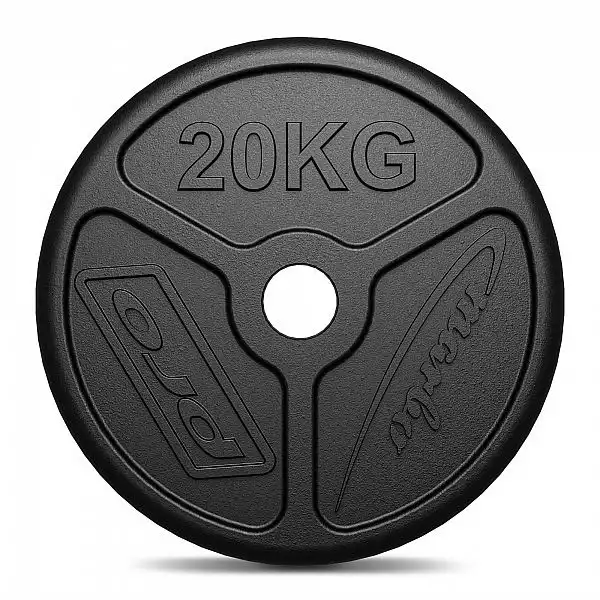 Диск олімпійський чавунний Marbo Sport 20кг