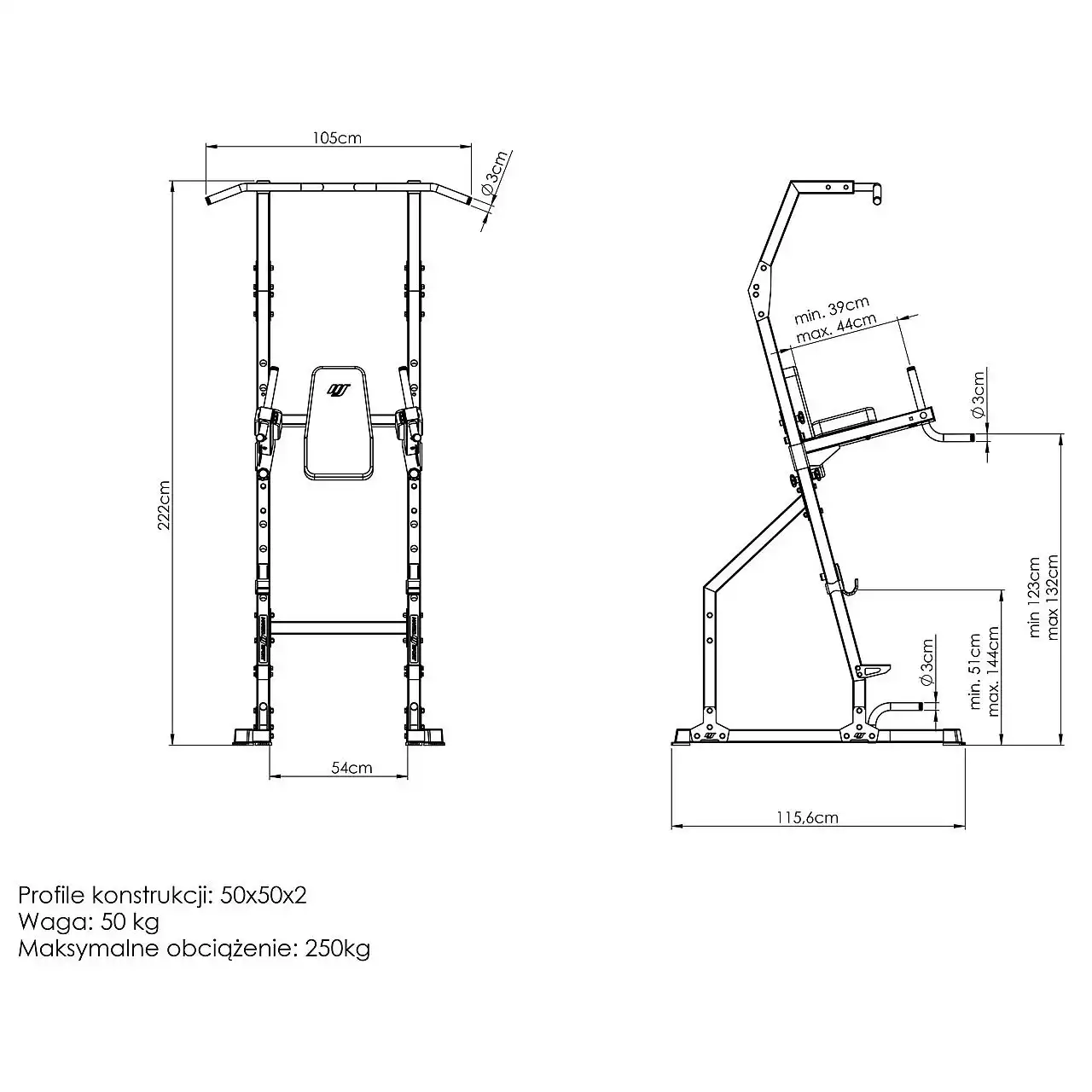 Комбинированный станок Marbo Sport MS-U110 2.0