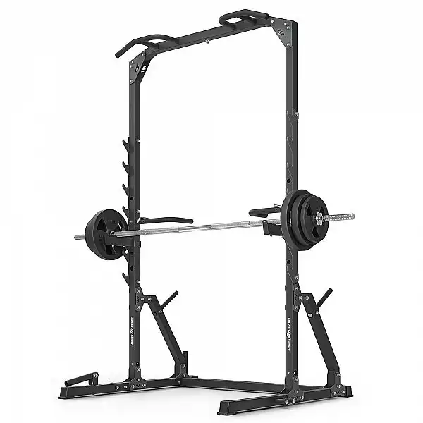 Силовая рама с турником, стойками для приседаний и брусьями Marbo Sport MS-U115 2.0