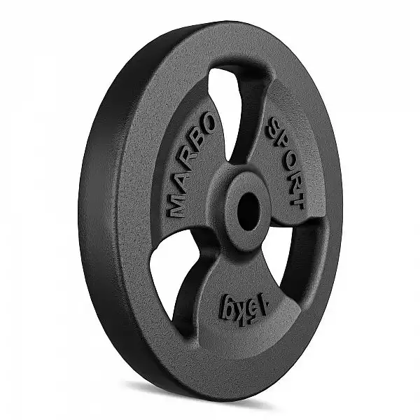 Чавунний диск Marbo Sport MW-O15-kier 15кг