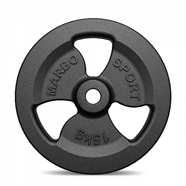 Чавунний диск Marbo Sport MW-O15-kier 15кг