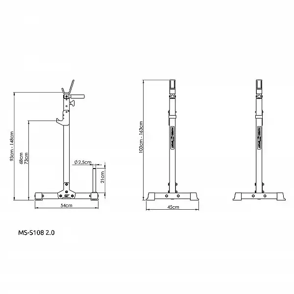 Стійки під штангу Marbo Sport MS-S108 2.0