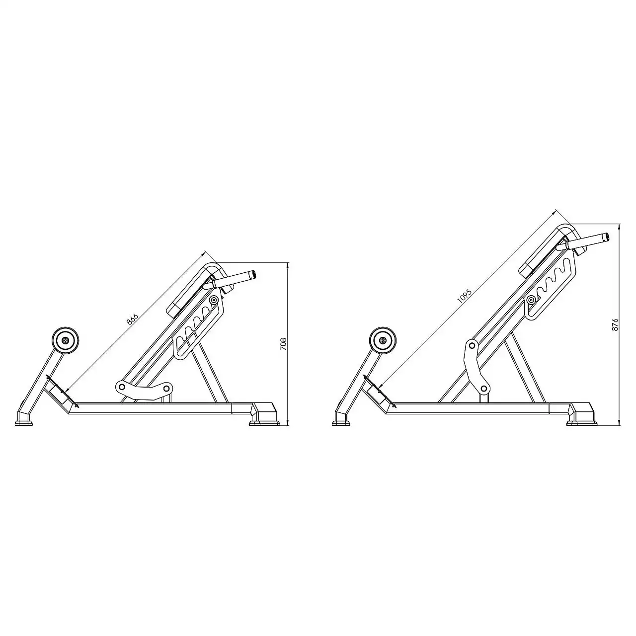 Гиперэкстензия Marbo Sport MP-L212 2.0