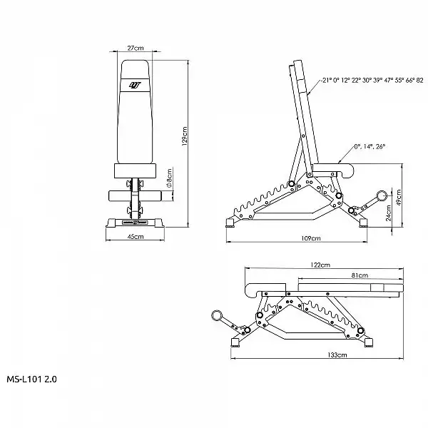 Лава регульована Marbo Sport MS-L101 2.0