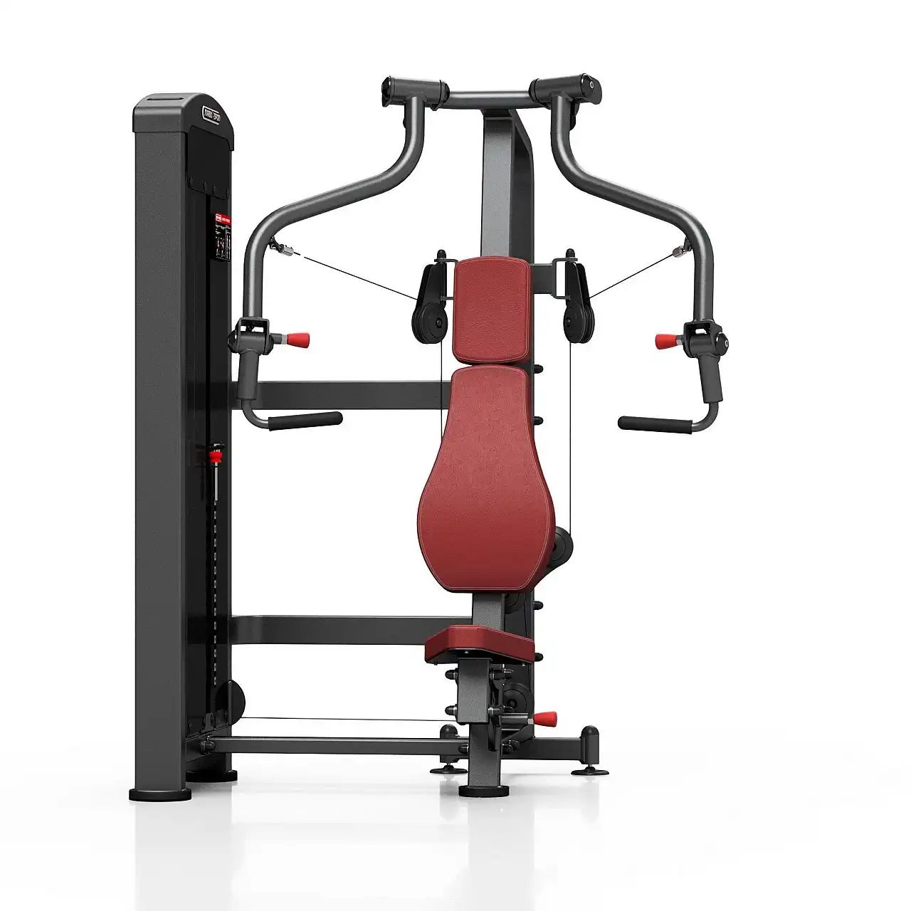 Горизонтальний жим Marbo Sport MP-U225, бордовий