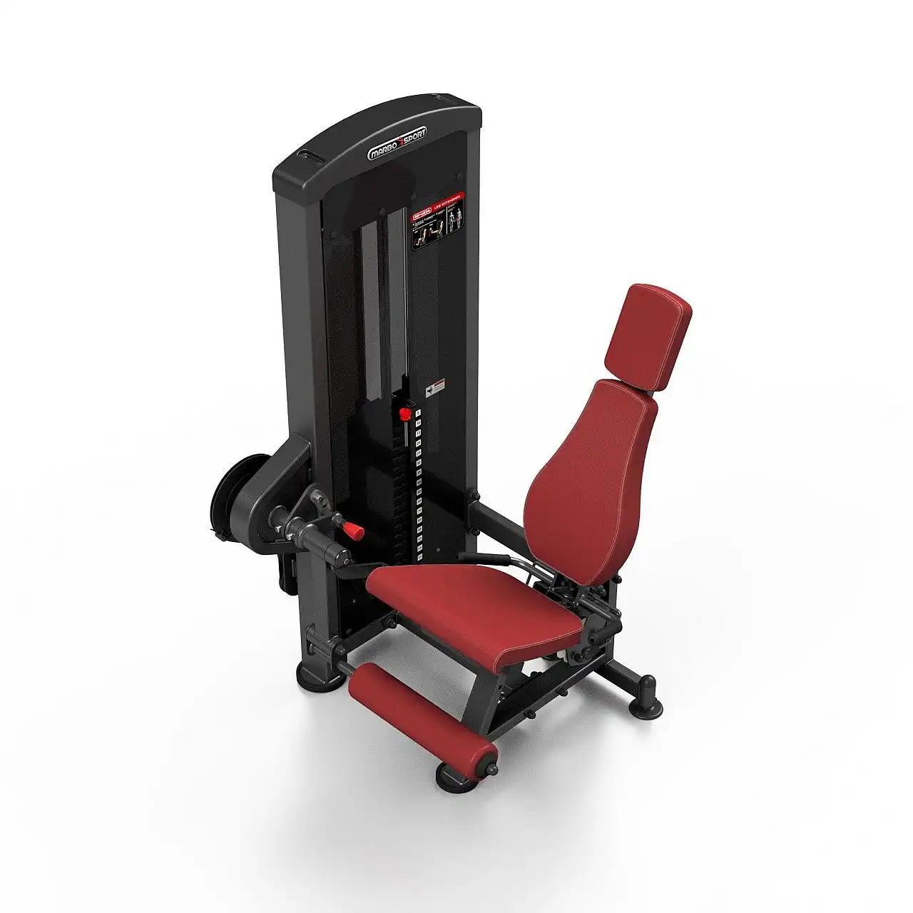 Разгибание ног сидя Marbo Sport MP-U234, бордовый