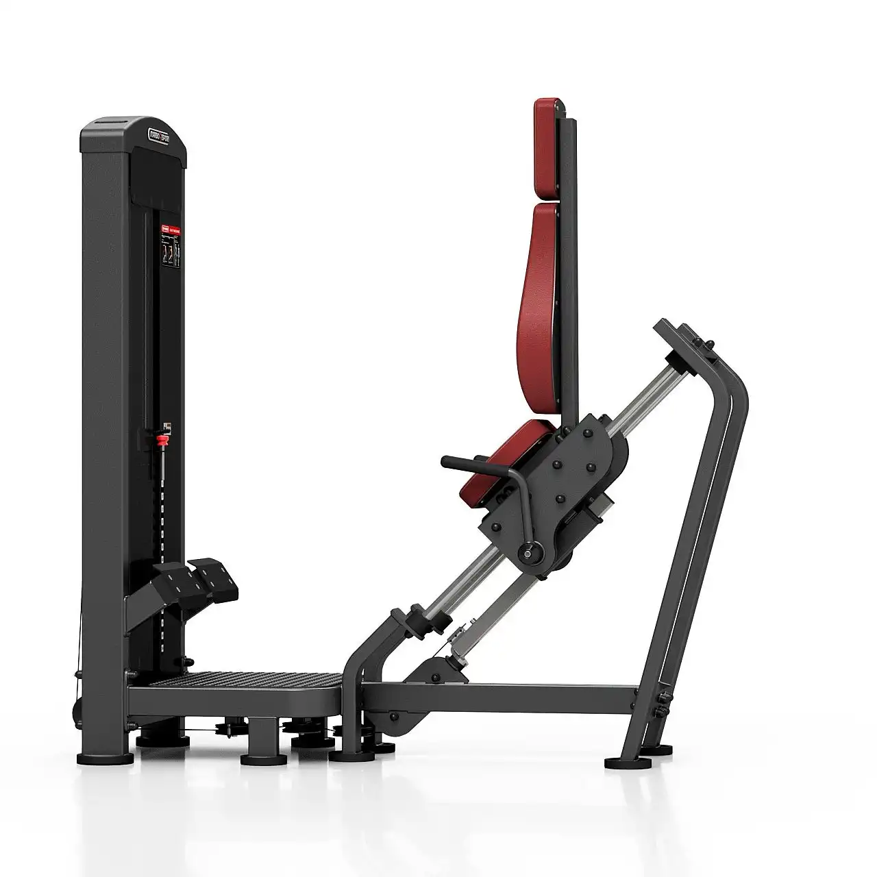 Голень-машина со стеками Marbo Sport MP-U219, бордовый