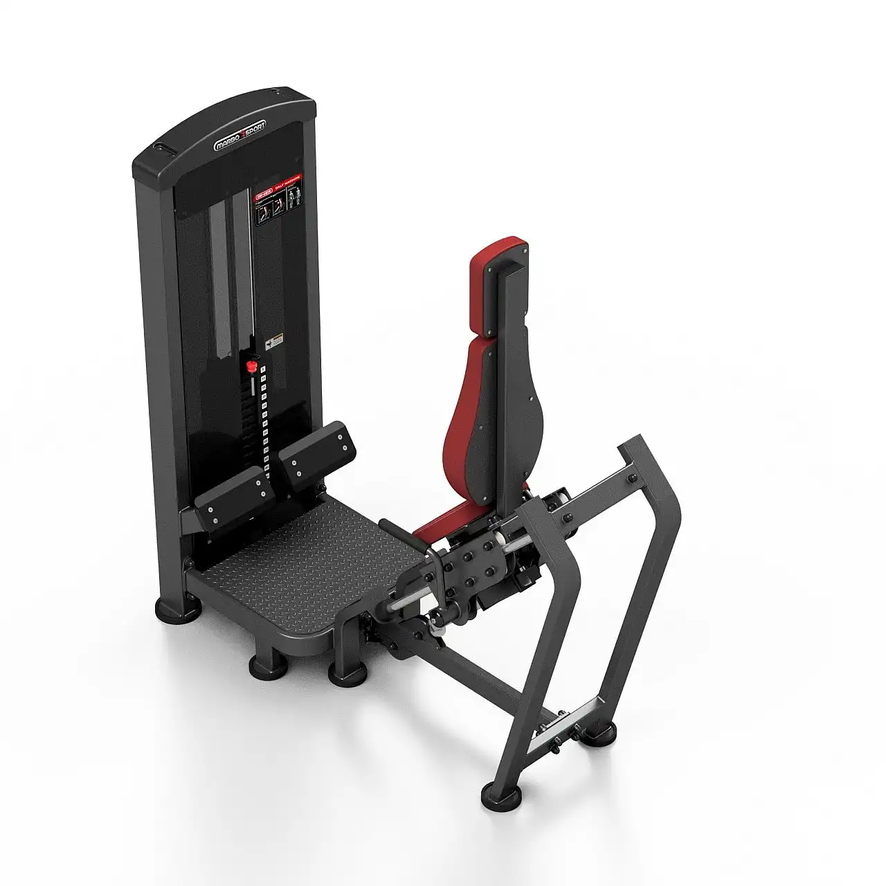 Голень-машина со стеками Marbo Sport MP-U219, бордовый