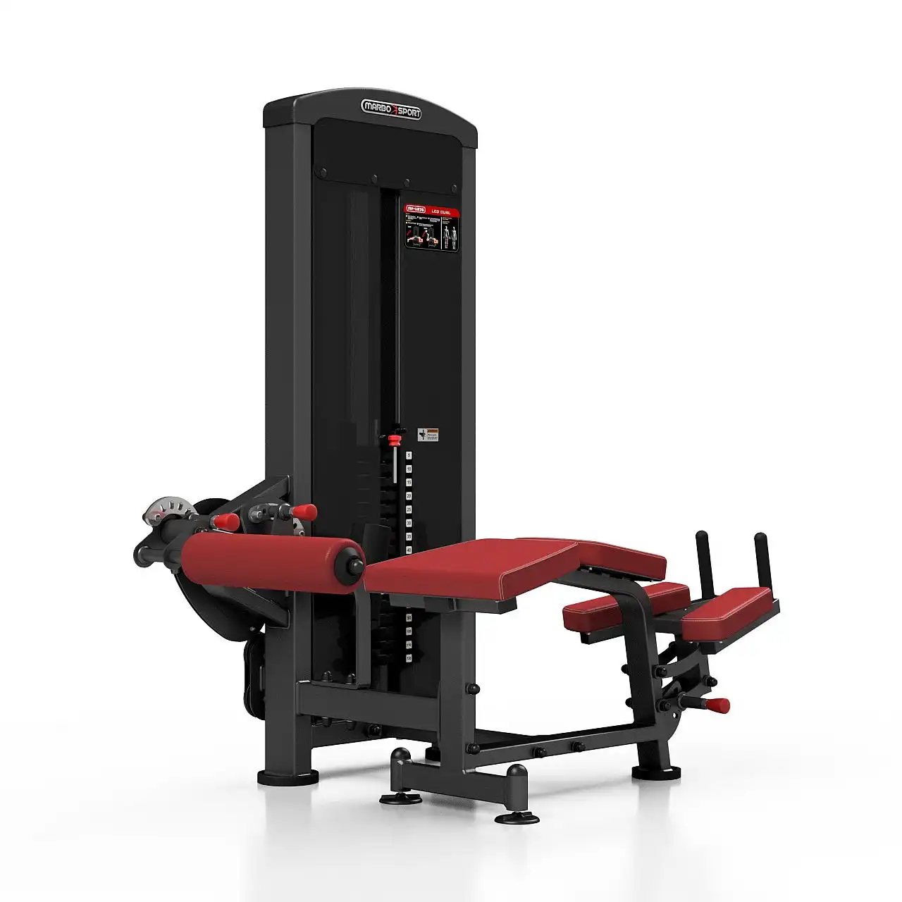 Згинання ніг лежачи Marbo Sport MP-U235, чорний