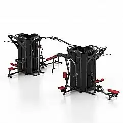 Мультистанция на 9 позиций Marbo Sport MAXI MP-T003, бордовый