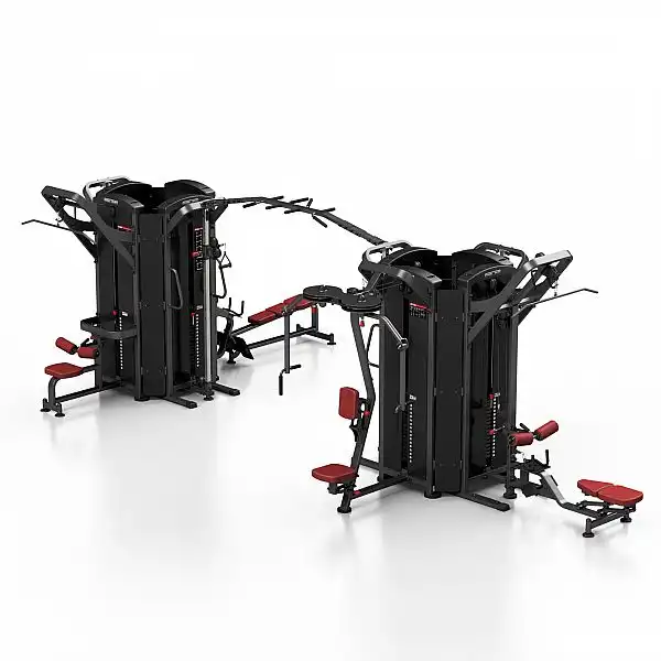 Мультистанция на 9 позиций Marbo Sport MAXI MP-T003, бордовый