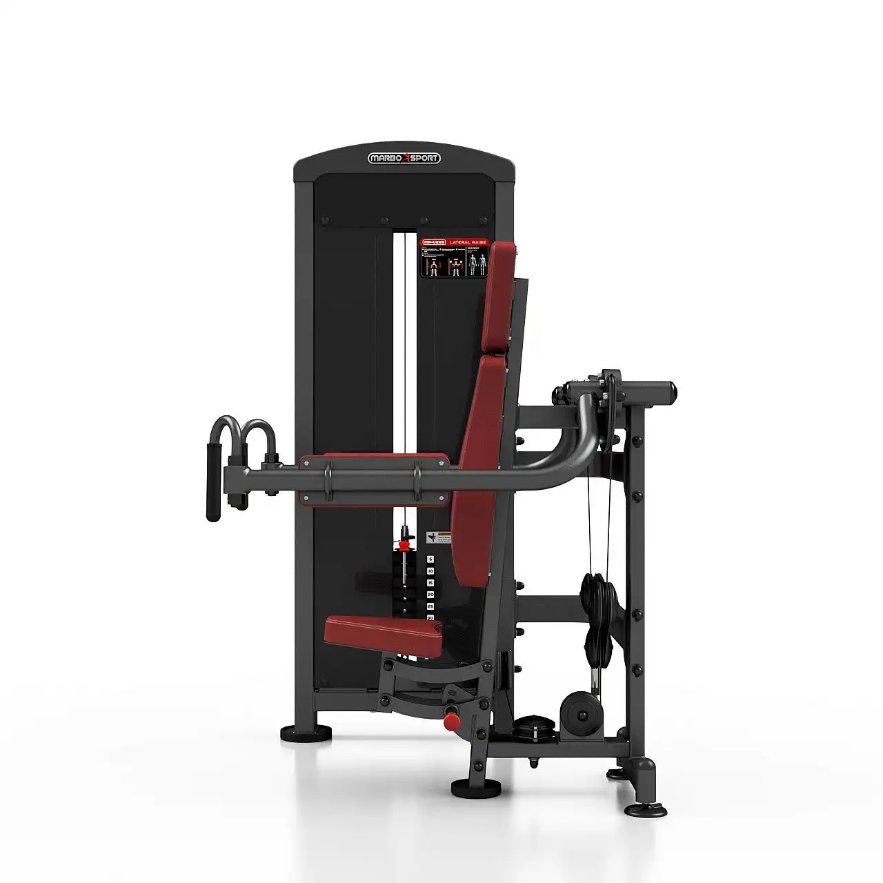 Дельта-машина Marbo Sport MP-U228, бордовий