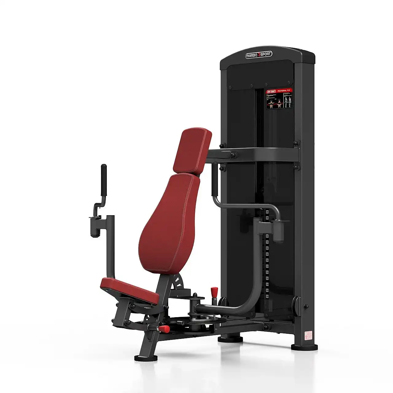 Баттерфляй Marbo Sport MP-U227, бордовый