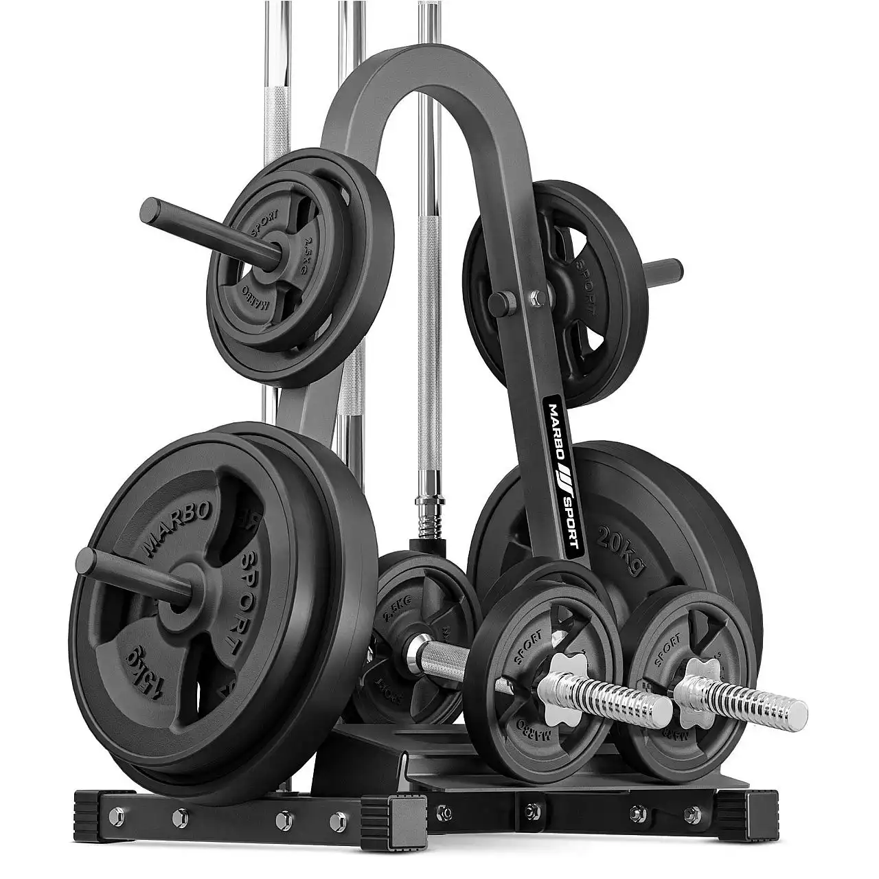 Стійка під диски, гантелі та грифи Marbo Sport MH-S007
