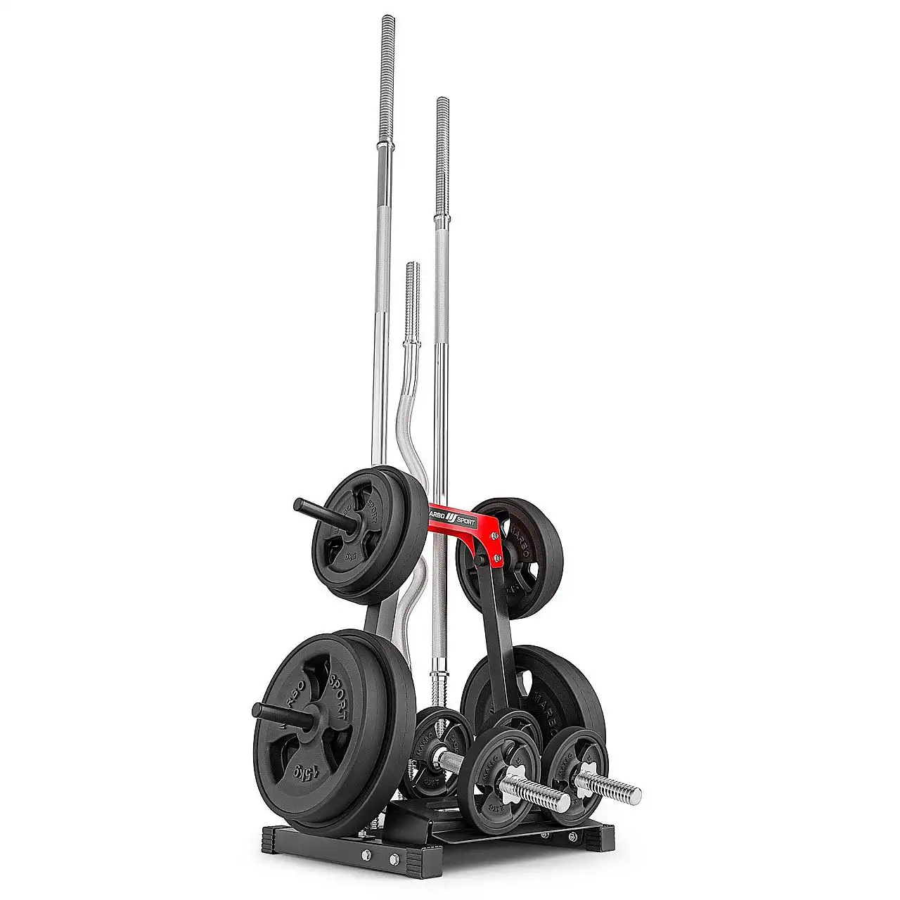 Стойка для дисков, гантелей и грифов Marbo Sport MH-S207
