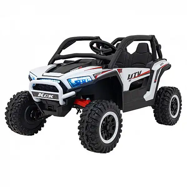 Дитяча акумуляторна машинка Баггі 4x4 KCK Біла