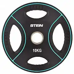 Диск поліуретановий чорний Stein 10 кг