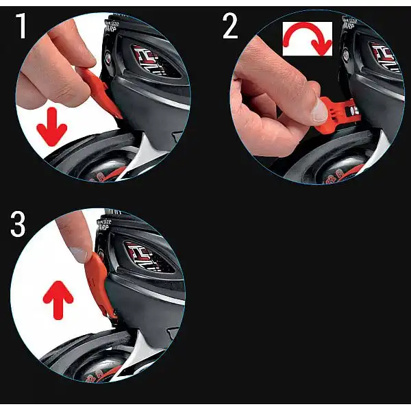 Роликові ковзани Roces MOODY 5.0 BOY/ чорно-синій / 30-35