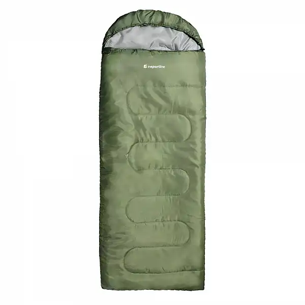 Ковдра Спальний мішок inSPORTline Arbaro Колір Зелений, Варіант правий