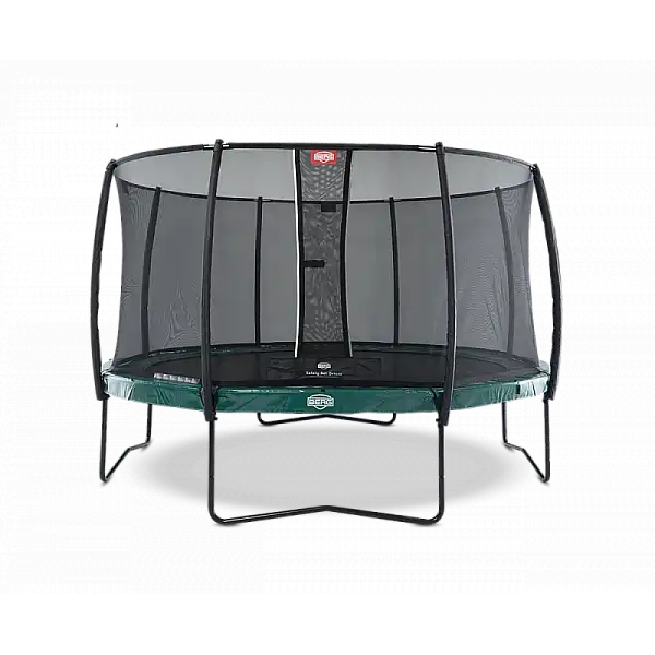Батут Berg Elite 380см Green с сеткой Deluxe