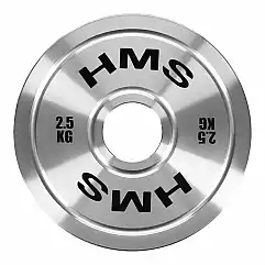 Диски для олімпійської штанги калібровані HMS TOS 2x2.5кг