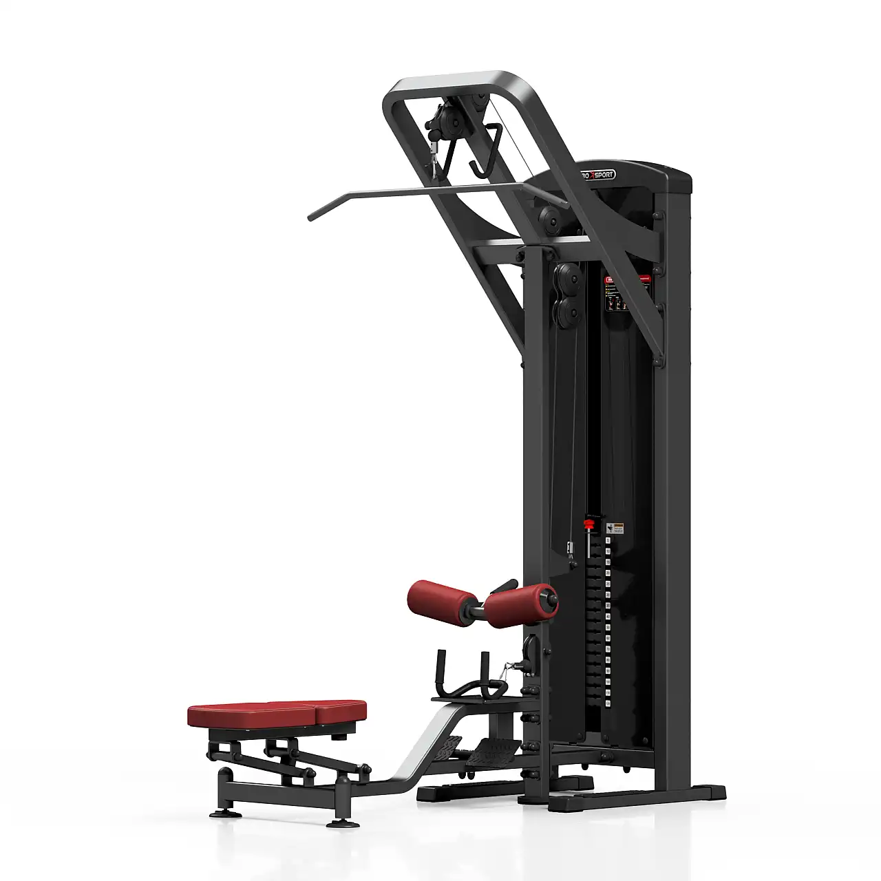 Верхня та нижня тяга Marbo Sport MP-U211, бордовий