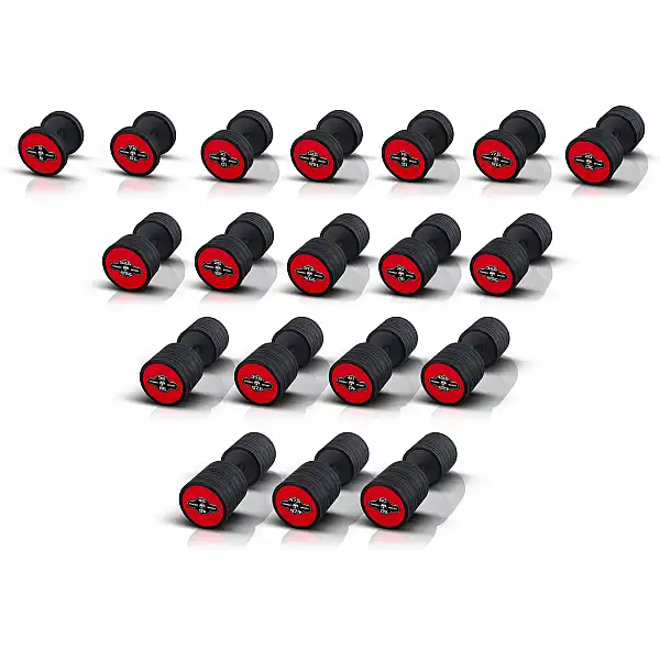 Гантель прогумована Marbo Sport 10кг, червоний глянец