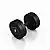 Гантель прорезиненный Marbo Sport 12.5кг, черный матовый